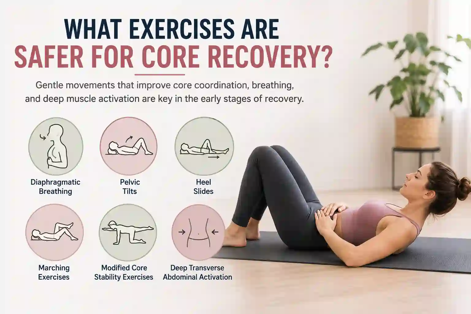 What Exercises Are Safer for Core Recovery Shepherd's Bush
